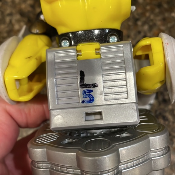 Ninja Storm Power Rangers Yellow Wind Triple Zord Morphin Ranger Bandai - Picture 5 of 7